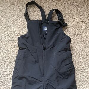 Lands' End Kids Black Overalls